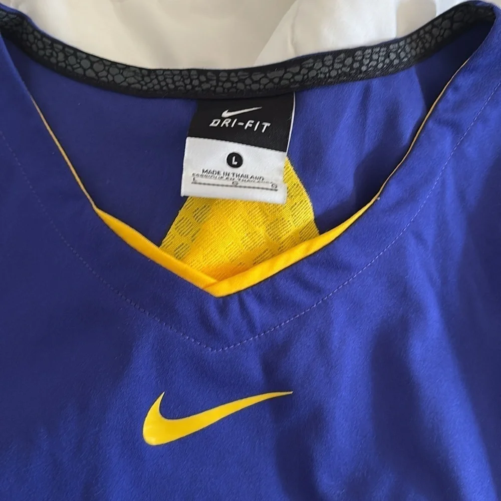 Nike Purple Gold Dri-Fit Kobe Bryant Mamba Rare Muscle Tank Womens Size Large